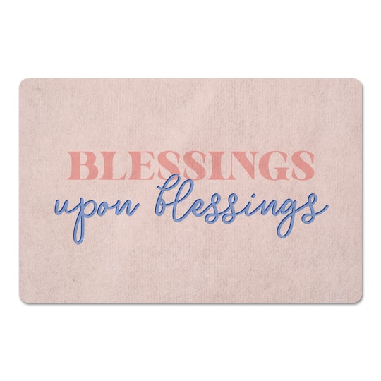 18" x 27" Blessings Upon Blessings Floor Mat